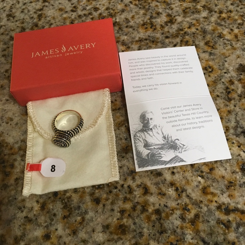 James Avery Size 8 Ring